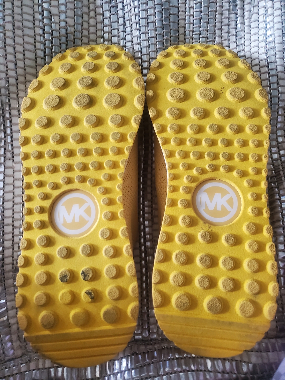Michael Kors Women’s Slip-On Knit Trainer in Yellow - Picture 4 of 9